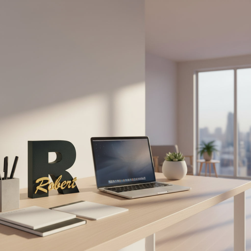 Personalisierter Dekorationsbuchstabe – 3D-gedruckt & individuell gestaltbar