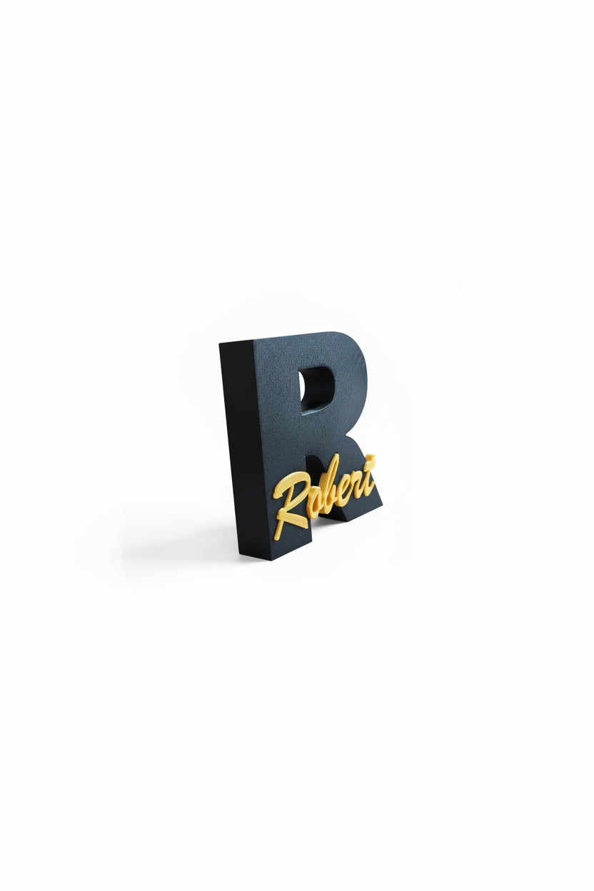 Personalisierter Dekorationsbuchstabe – 3D-gedruckt & individuell gestaltbar