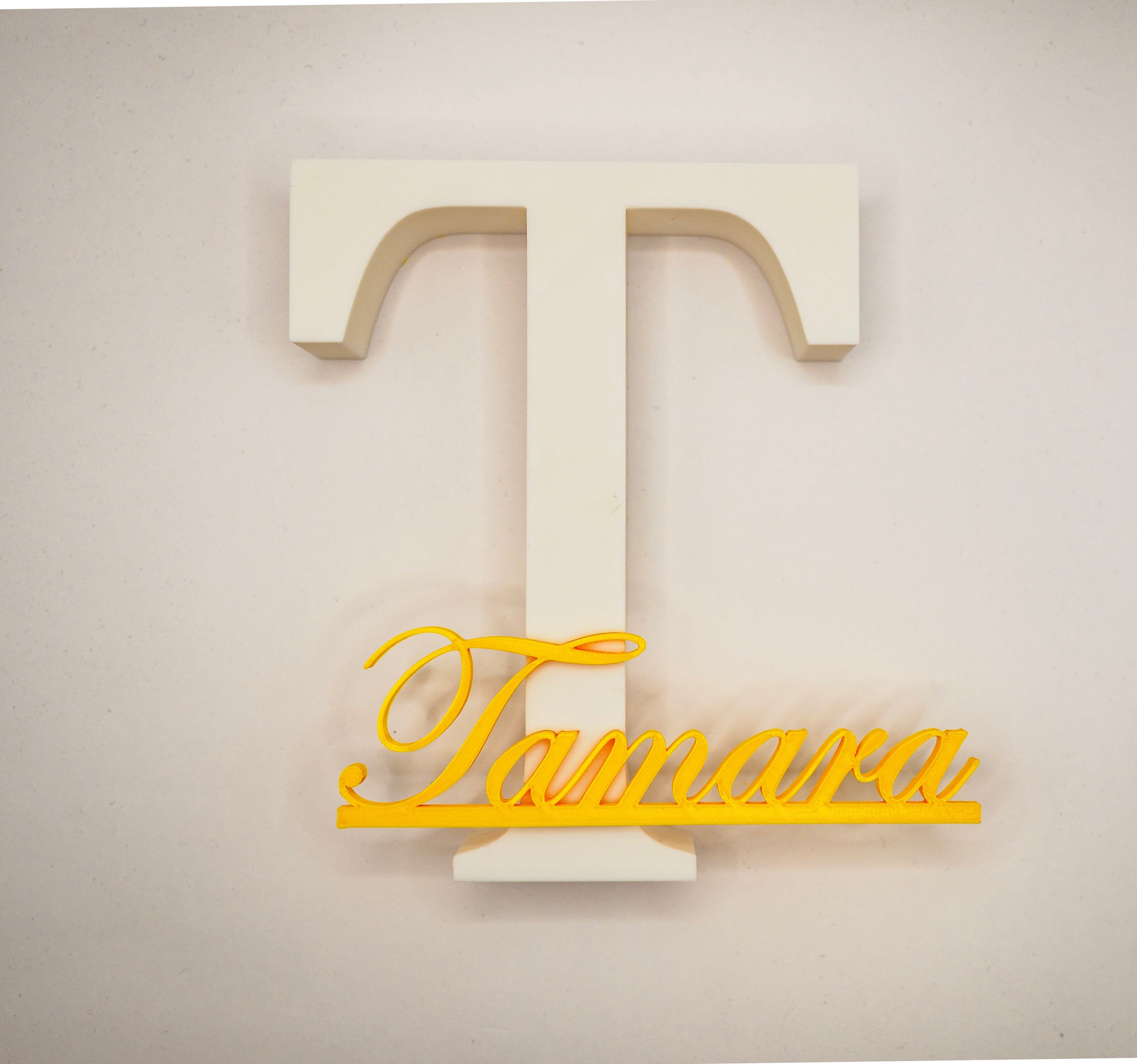 Personalisierter Dekorationsbuchstabe – 3D-gedruckt & individuell gestaltbar